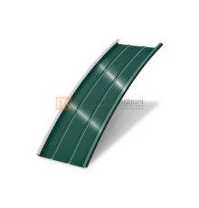 Продольно гнутый фальц профилированный 0,5 RAL 6005 Quarzit