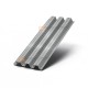 Профнастил Н153-840 RAL9006 Полиэстер-0,7