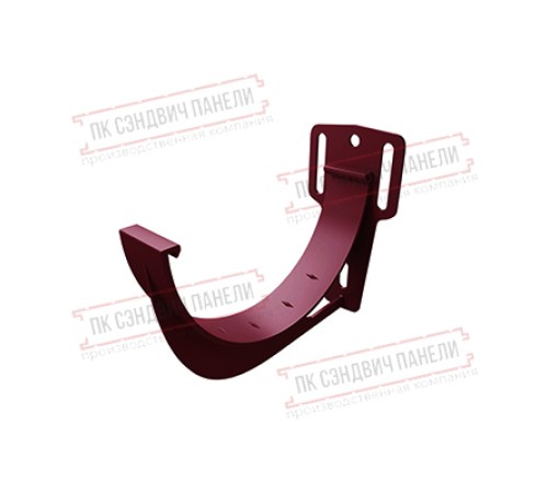 Кронштейн желоба slider ПВХ бордо RAL 3005