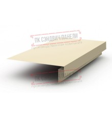 Планка карнизного свеса сложная 185х50х2000 ПЭ-1015-0.45