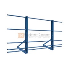 Ограждение кровли на фальц ОЦ-1200 L=2000мм+ФС+1ДТ (труба 40х20)