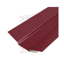 Планка ендовы верхняя 76х76х2000 Полиэстер Ral3005-0.4