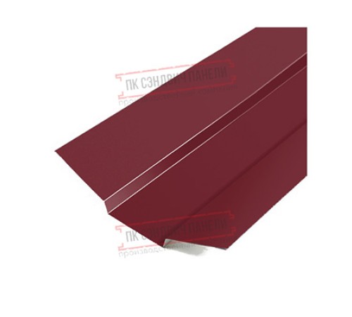 Планка ендовы верхняя 76х76х2000 Viking E Ral3005-0.5
