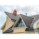 Планка ендовы верхняя 76х76х2000 Viking E Ral8019-0.5