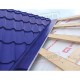 Планка ендовы нижняя 298х298х2000 Norman Ral5002-0.5