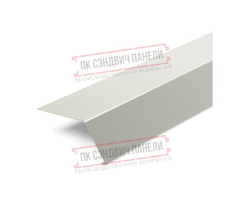 Планка карнизная 100х69х2000 ПЭ-9002-0.5
