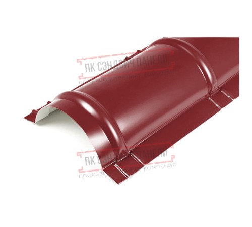 Планка конька круглого R110х2000 ПЭ-3011-0.5