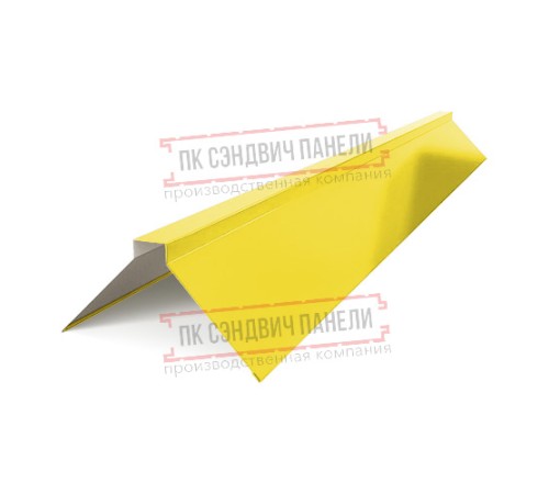 Планка конька плоского 120х120х2000 ПЭ-1018-0.45