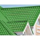 Планка конька плоского 150х150х2000 ПЭ-6018-0.45