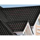 Планка конька плоского 150х150х2000 PURMAN-9005-0.5