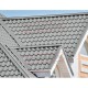 Планка конька плоского 190х190х2000 ПРМ-9006-0.5