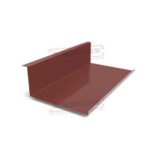 Планка примыкания нижняя 250х122х2000 ПЭ-3009-0.45