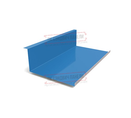 Планка примыкания нижняя 250х122х2000 ПЭ-5015-0.5