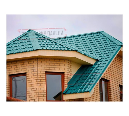 Планка примыкания верхняя 250х147х2000 ПЭ-5021-0.5