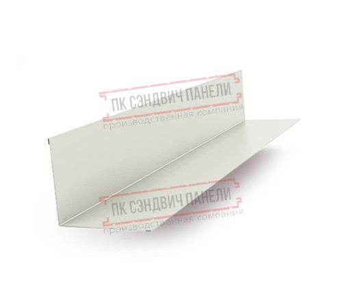 Планка примыкания верхняя 140х90х2000 ПЭ-9002-0.45