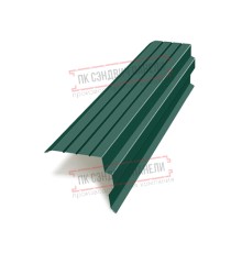 Планка торцевая 90х115х2000 ПЭ-6005-0.45