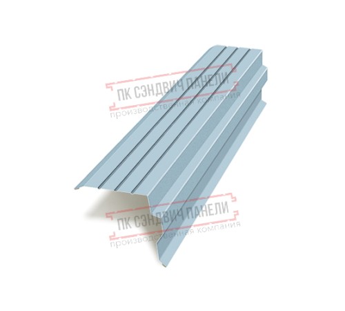 Планка торцевая 90х115х2000 ПРМ-Met.Blue-0.5