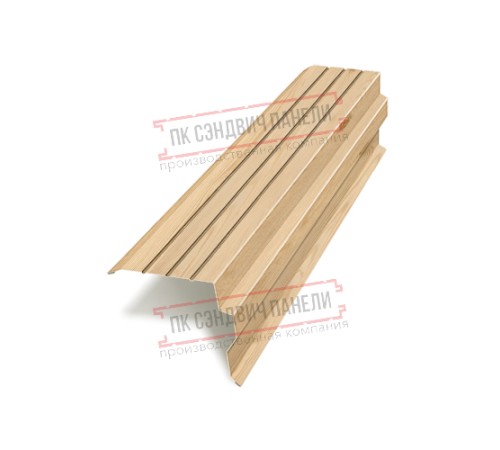 Планка торцевая 90х115х2000 ECOSTEEL-Сосна-0.5