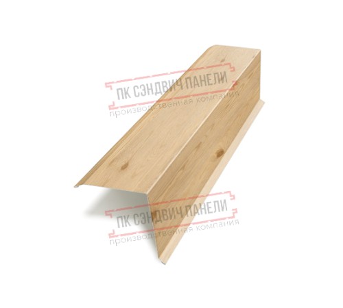 Планка торцевая 135х145х2000 ECOSTEEL_MA-Сосна-0.5