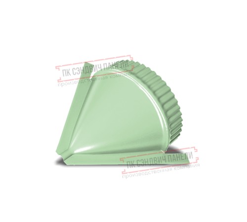 Заглушка конька круглого конусная Norman ПЭ-6019-0.5