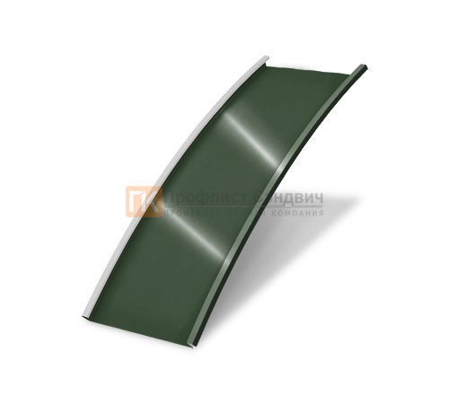 Продольно гнутый фальц гладкий 0,5 RAL 6020 Velur20