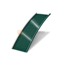 Продольно гнутый фальц гладкий 0,5 RAL 6005 Quarzit