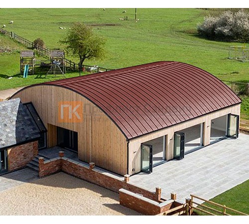 Продольно гнутый фальц гладкий 0,5 RR 29 GreenCoat Pural Matt