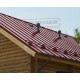 Фальц двойной стоячий Line 0,5 Satin Мatt RAL3005 красное вино
