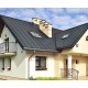 Фальц двойной стоячий 0,5 Rooftop Matte RAL7016 антрацитово-серый с пленкой на замках