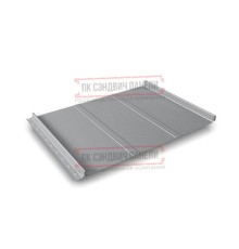 Кликфальц Line 0,45 Drap RAL7004 сигнальный серый с пленкой на замках