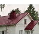 Кликфальц 0,5 PurLite Мatt RAL3005 красное вино с пленкой на замках