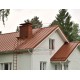 Кликфальц 0,5 Satin RAL8004 терракота с пленкой на замках