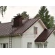 Кликфальц 0,5 Satin Мatt RAL8017 шоколад с пленкой на замках