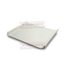 Кликфальц Pro 0,5 Satin RAL9003 сигнальный белый с пленкой на замках
