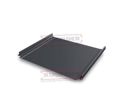 Кликфальц Pro 0,45 Drap ST RAL7024 мокрый асфальт на замках