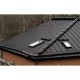 Кликфальц Pro 0,5 Satin RAL9005 черный с пленкой на замках