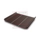 Кликфальц Pro Line 0,45 Drap RAL8017 шоколад с пленкой на замках