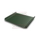 Кликфальц Pro Gofr 0,5 GreenCoat PuRALBT, matt RR11 темно-зеленый (RAL6020 хромовая зелень) с пленкой на замках