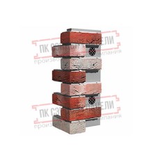 Угловой элемент для термопанели White Hills Лондон Брик Т302-65 Design,толщ60 мм