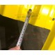 Продольно гнутый профнастил для укрытий конвейеров С17ПГ-1163, 0,6, нержавеющий