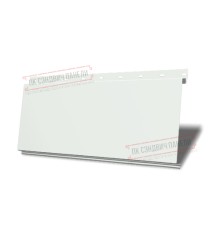 Линеарная панель-торцами гладкий-24хС/20, RAL 9003 Белый