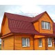 Металлочерепица классик плюс RAL3011 Satin-0.5