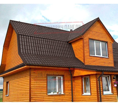 Металлочерепица классик плюс RAL8017 Polydexter Matt-0.5