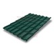 Металлочерепица Классик RAL6005 Drap-0,45