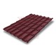 Металлочерепица Классик RAL3005 Drap-0,45