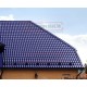 Металлочерепица Классик RAL5002 Полиэстер-0,45