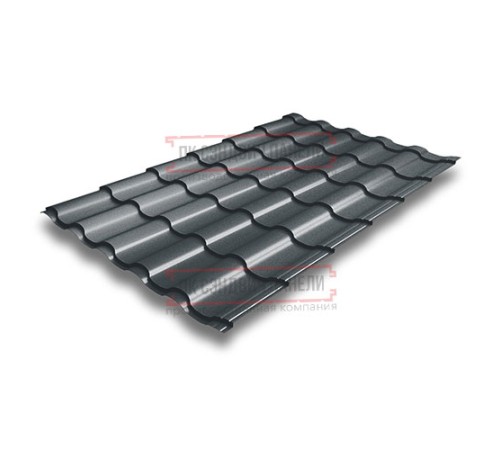 Металлочерепица Кредо RAL7016 Atlas-0,5