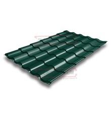 Металлочерепица Кредо RAL6005 Velur-0,5