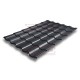 Металлочерепица Кредо RAL7024 Rooftop Matte-0,5