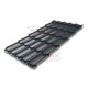 Металлочерепица Квинта плюс RAL7016 Drap-0.45